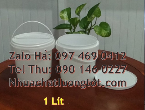 Xô nhựa nắp rót 20 lít. Nơi bán Thùng nhựa 18 lít nắp chiết rót, Vỏ thùng đựng sơn 19 l