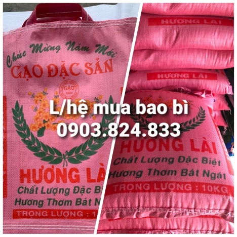 Chuyên cung cấp các loại bao đựng gạo thường, bao có in các loại gạo cho đại lý, cửa hàng