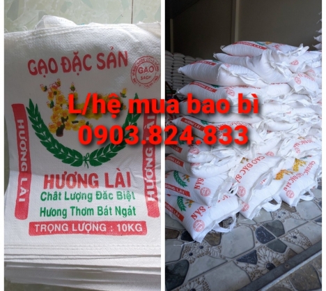 Chuyên cung cấp các loại bao đựng gạo thường, bao có in các loại gạo cho đại lý, cửa hàng