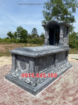 Mẫu mộ đá một mái mồ mả đẹp nhất hậu giang kiên giang long an
