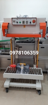 Máy hàn miệng bao thức ăn gia súc, máy ép miệng túi 20-50kg, máy hàn túi giấy bạc