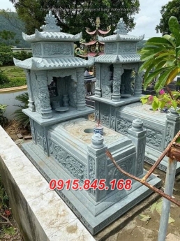 Mẫu mộ đá xanh mồ mả đẹp nhất khánh hòa ninh thuận bình thuận