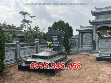 Mẫu mộ đá xanh mồ mả đẹp nhất khánh hòa ninh thuận bình thuận