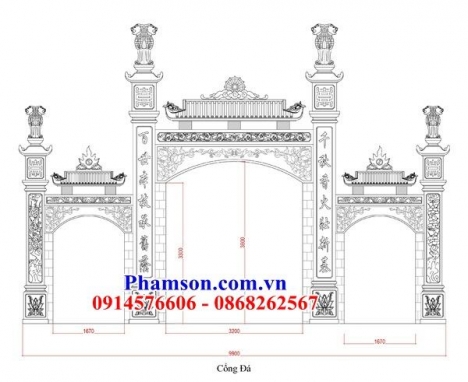 Bình định - phú yên địa chỉ bán cổng đá khu lăng mộ đẹp