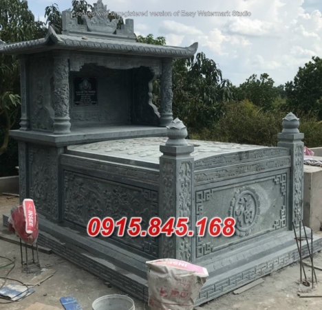 Mẫu mộ đá một mái mồ mả đẹp nhất hậu giang kiên giang long an