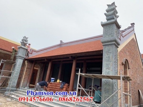 Bạc liêu - sóc trăng mẫu cột đá xanh đồng trụ nhà thờ họ