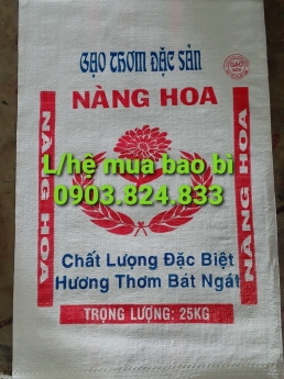 Chuyên cung cấp các loại bao đựng gạo thường, bao có in các loại gạo cho đại lý, cửa hàng