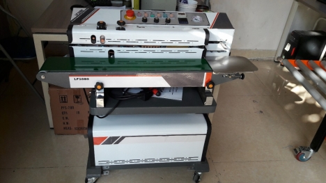 Máy hàn miệng túi liên tục đa chức năng, máy hàn túi hút chân không thổi khí và in hạn sử dụng