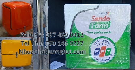 thùng chở mỹ phẩm, Thùng ship hàng giữ nhiệt, Thùng hàng sau xe máy, Thùng giữ nhiệt, thùng giao hàn