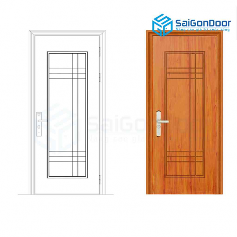 Cửa Thép Vân Gỗ – Cam Kết Chất Lượng