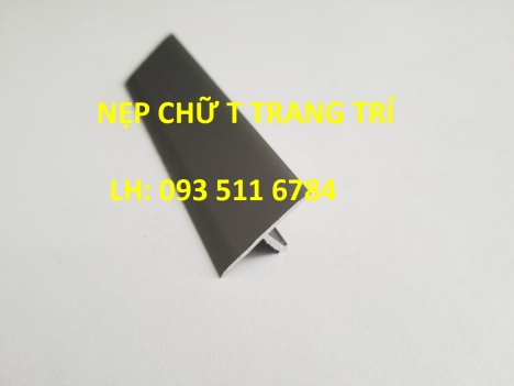 Nẹp T25 nhôm Inox trang trí