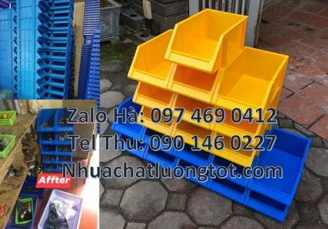 kệ bulon, Khay đựng linh kiện sửa xe ô tô, cung cấp kệ nhựa giá sỉ, Kệ nhựa A6, Khay nhựa đựng dụng