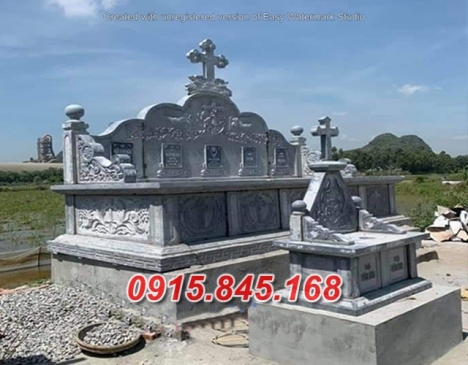 Mộ đá công giáo đạo thiên chúa mồ mả đẹp bán khánh hòa ninh thuận bình thuận