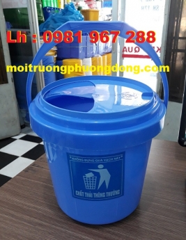 Bán xô nhựa y tế 5 lít ,xô nhựa đựng chất thải y tế