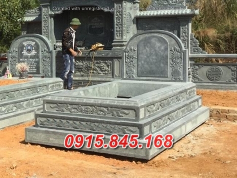 Mẫu mộ đá xanh mồ mả đẹp nhất khánh hòa ninh thuận bình thuận