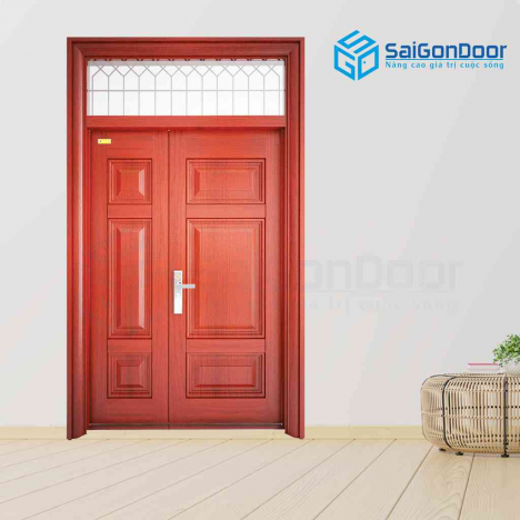 Cửa Thép Vân Gỗ – Cam Kết Chất Lượng