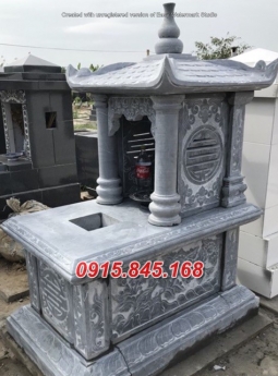 Mẫu mộ đá một mái mồ mả đẹp nhất hậu giang kiên giang long an