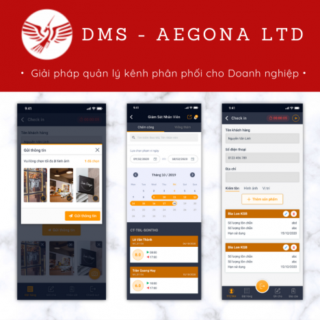 Phần mềm vận hành cho ngành FMCG