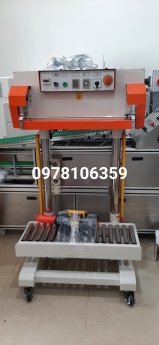Máy hàn miệng bao thức ăn gia súc, máy ép miệng túi 20-50kg, máy hàn túi giấy bạc