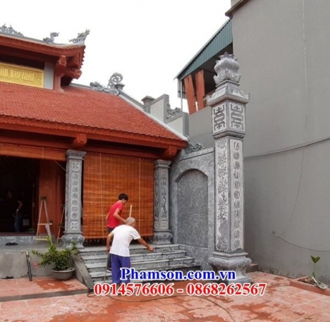 Bạc liêu - sóc trăng mẫu cột đá xanh đồng trụ nhà thờ họ