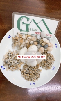 Sỏi biển ba màu