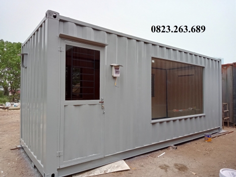 Container thi công làm văn phòng, nhà ở