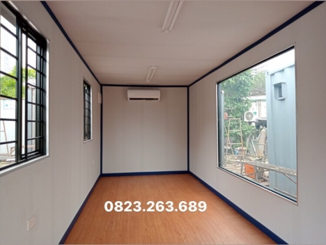 Container thi công làm văn phòng, nhà ở
