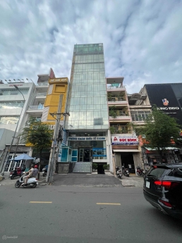Cho thuê tòa văn phòng 722 Sư Vạn Hạnh,Quận 10 - 8x17m hầm 10 lầu