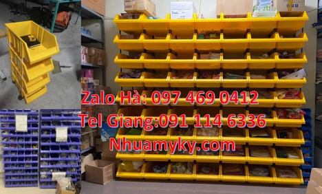 khay đựng ốc vít gara ô tô, kệ đựng đồ dùng nhà máy, kệ mỹ phẩm, Kệ đựng đinh vít, thùng nhựa bít, K