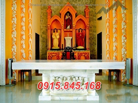 Mẫu ban thờ bàn lễ đá đẹp nhất lâm đồng đà lạt đắk nông