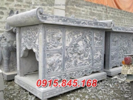 Mẫu ban thờ bàn lễ đá đẹp nhất lâm đồng đà lạt đắk nông