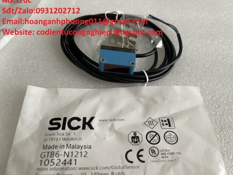 sick, gtb6-n1212, nhập khẩu