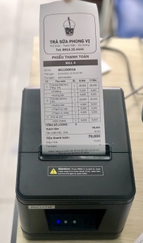 MÁY TÍNH TIỀN POS I3 cho QUÁN TRÀ SỮA