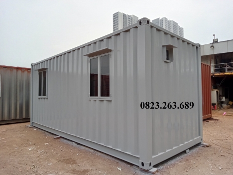 Container thi công làm văn phòng, nhà ở