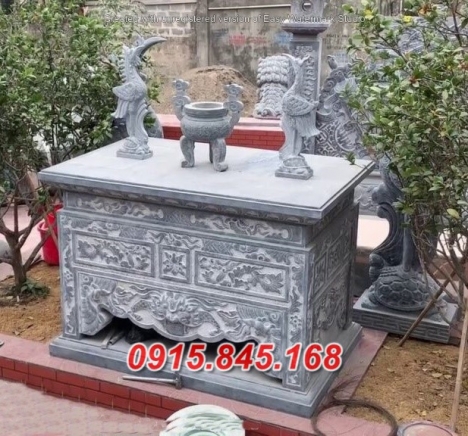 Mẫu ban thờ bàn lễ đá đẹp nhất lâm đồng đà lạt đắk nông