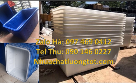 nơi bán thùng nhựa chữ nhật, Thùng nhựa dung tích lớn, thùng nuôi cá, thùng đựng hạt nhựa Thùng dung