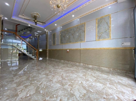 Bán Nhà 2 Lầu 1 Trệt Ngay Chợ Đêm Hoà Lân - TP.Thuận An - Bình Dương
