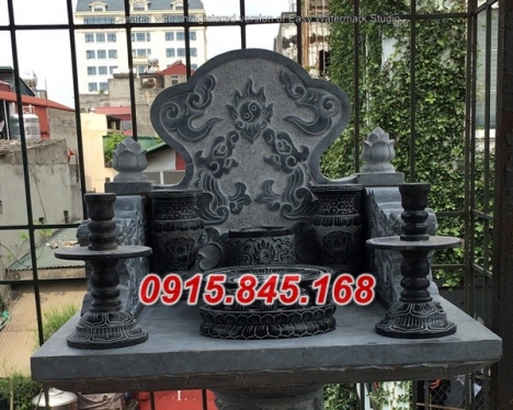 Mẫu bộ bát lư hương đá đẹp phú yên quảng ngãi bình định – bình bông lọ hoa đĩa đèn nến