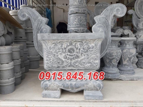 Mẫu bộ bát lư hương đá đẹp phú yên quảng ngãi bình định – bình bông lọ hoa đĩa đèn nến