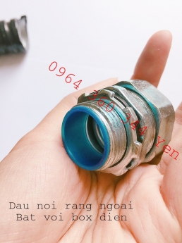 Ống ruột gà lõi thép bọc nhựa PVC đen đường kính phi 1