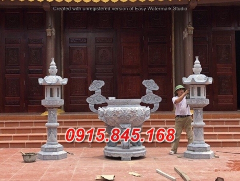 đỉnh lư hương đá đèn hạc nến đẹp bán quảng nam thừa thiên huế đà nẵng