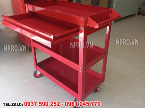 Tủ đựng đồ nghề sửa chữa, dụng cụ cơ khí có 1 ngăn kéo khóa