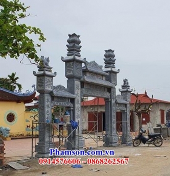 Mẫu cổng đá đẹp đồng tháp tiền giang long an