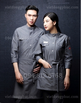 Mẫu quần áo đầu bếp đảm bảo bền đẹp, kiểu dáng thời trang