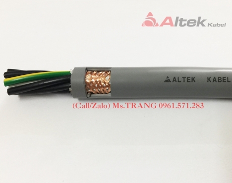 Cáp điều khiển 8x0.5, 8x0.75 tiêu chuẩn CE