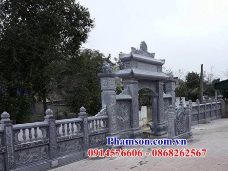Mẫu cổng đá đẹp đồng tháp tiền giang long an