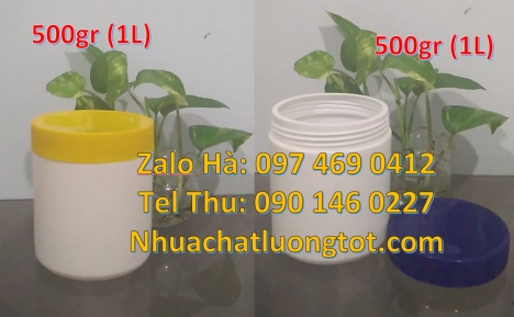 hũ 200gr đựng tinh bột, Hũ 250 gr đựng hóa chất, Hũ hdpe 100gr, Hũ 50 gr đựng mẫu thử. Hũ đựng hóa