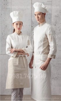 Mẫu quần áo đầu bếp đảm bảo bền đẹp, kiểu dáng thời trang