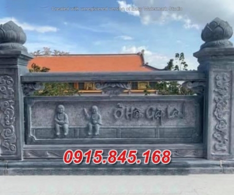 tp hồ chí minh làm Lan can tường hàng rào đá đẹp