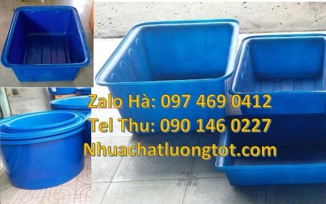 nơi bán thùng nhựa chữ nhật, Thùng nhựa dung tích lớn, thùng nuôi cá, thùng đựng hạt nhựa Thùng dung